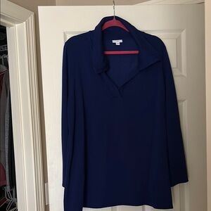 Women's Navy Blue Top